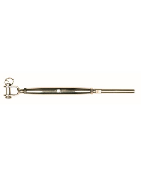 Spanner RVS gaffel- en studterminal 5 mm M10 | Shipsworld