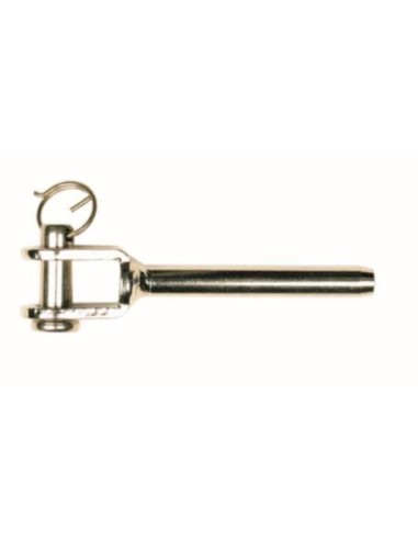 Gaffelterminal RVS 4 mm | U-Rigging | Shipsworld