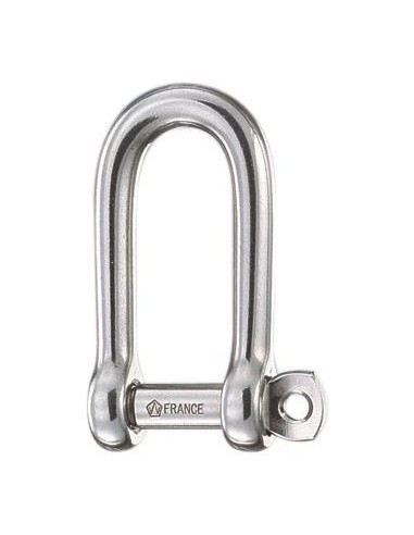 Wichard D-sluiting lang RVS 5 mm | Shipsworld