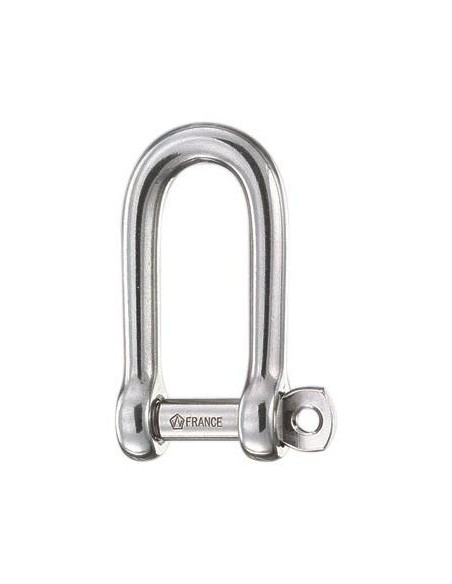 Wichard D-sluiting lang zelfborgend RVS 10mm | Shipsworld