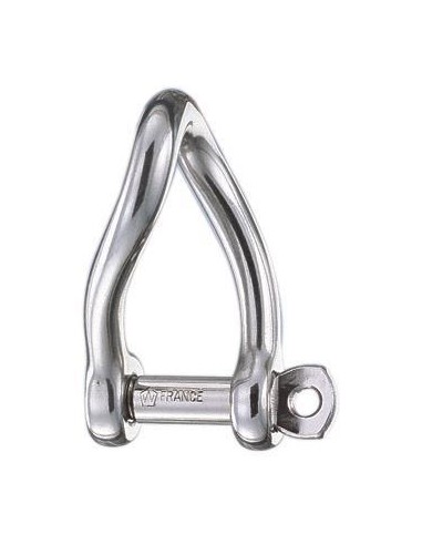 Wichard Gedraaide D-sluiting RVS 10 mm | Shipsworld