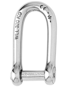 Wichard D-sluiting lang RVS 6 mm | Shipsworld