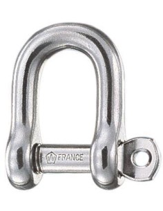 Wichard D-sluiting gevangen pin RVS 6 mm | Shipsworld