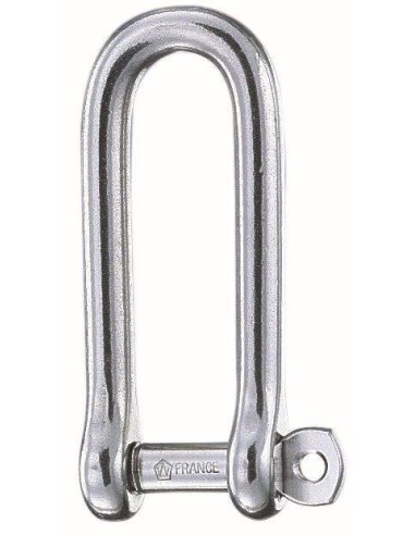 Wichard D-sluiting lang RVS 6 mm | Shipsworld