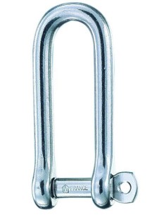 Wichard D-sluiting RVS 10 mm lang | Shipsworld