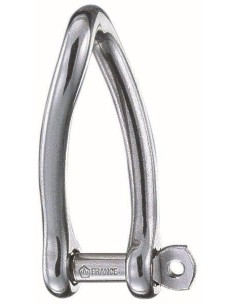 Wichard D-sluiting RVS 5 mm | Shipsworld