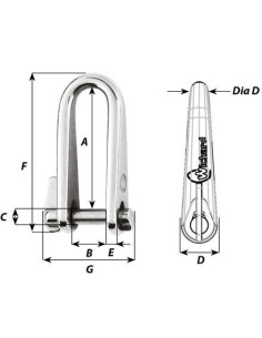 Wichard Sleutelsluiting RVS 5 mm | Shipsworld 2