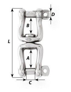 Wichard Wartel HR RVS 120 mm | Shipsworld 2
