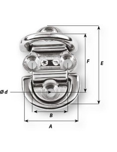 Wichard Scharnierend Dekoog RVS 6 mm | Shipsworld 2