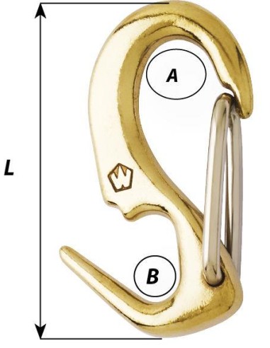 Wichard Stagleuver Brons 50 mm | Shipsworld