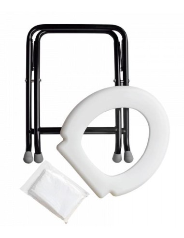Yachticon Opvouwbaar Toilet Wit | Shipsworld