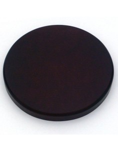 Ronde Wandplaat - Mahonie - 178 mm