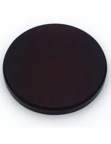 Ronde Wandplaat - Mahonie - 178 mm