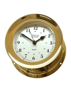 Atlantis - Quartz Klok - Messing - 138 mm