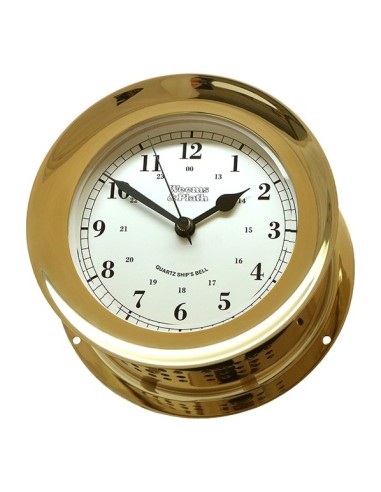 Atlantis - Quartz Scheepsbelklok - Messing - 138 mm