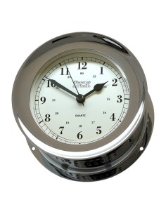 Atlantis - Quartz Klok - Verchroomd - 138 mm