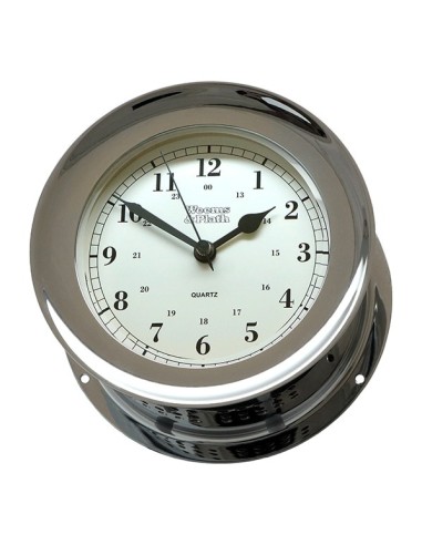 Atlantis - Quartz Klok - Verchroomd - 138 mm