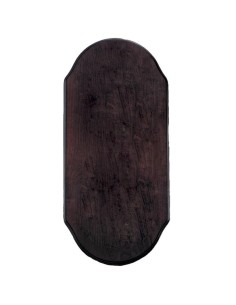 Grote Wandplaat Mahonie - 2 Instrumenten - 578 mm