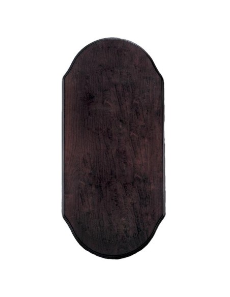 Grote Wandplaat Mahonie - 2 Instrumenten - 578 mm