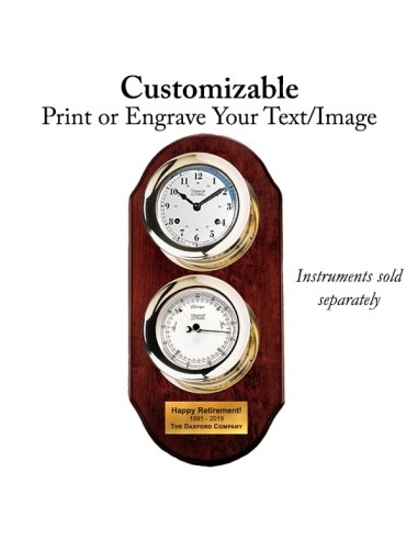 Grote Wandplaat Mahonie - 2 Instrumenten - 578 mm