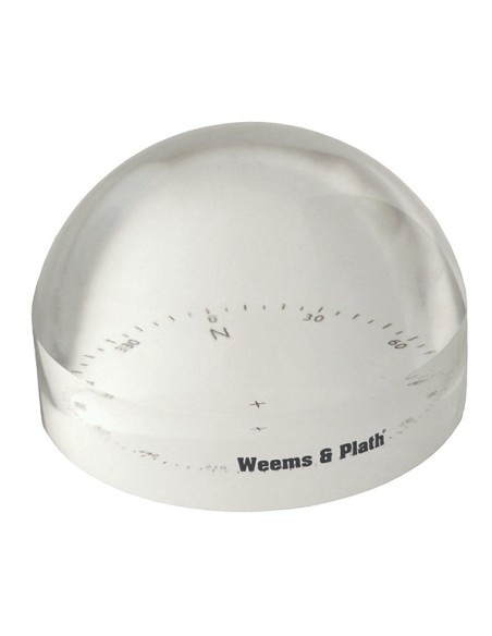 Grande View Loep 6x met Kompasroos - Acryl - 102 mm
