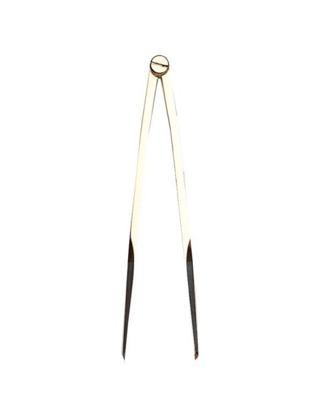 Rechte Verdeelpasser - Messing - 203 mm