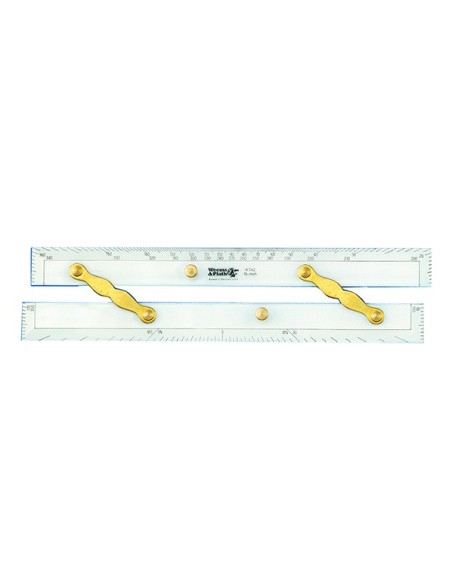 Parallelliniaal - Messing Armen - Deluxe - 381 mm