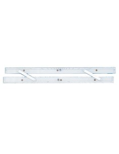 Parallelliniaal Beroepsvaart - Chroom Armen - 610 mm