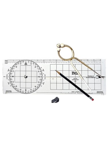 Basic Navigatieset 316A - Plotter, Passer en Potlood
