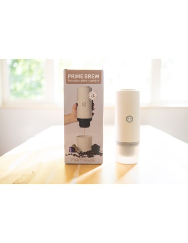 Nomious PrimeBrew Draagbare Espressomachine - Wit