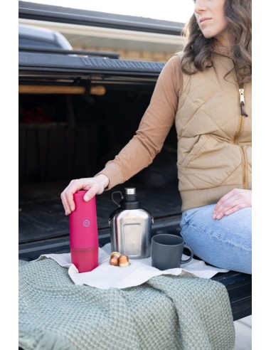 Nomious PrimeBrew Draagbare Espressomachine - Paars (Berry)