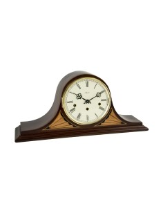 Hermle Remington tafelklok – notenhout, 3 melodieën 2