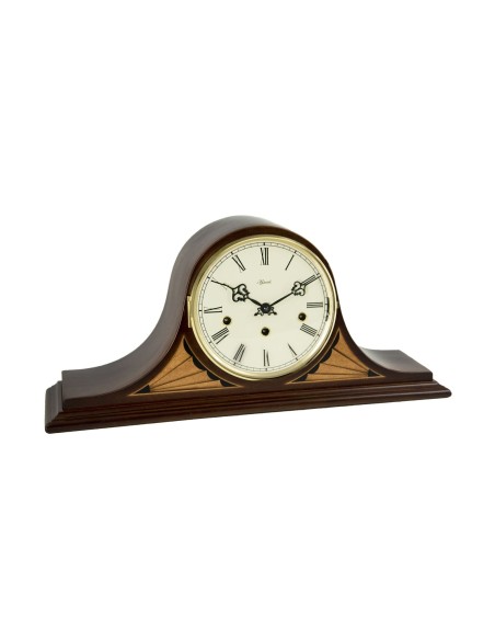Hermle Remington tafelklok – notenhout, 3 melodieën