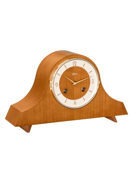 Hermle Carole tafelklok – kersenhout, retro