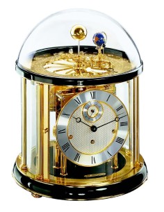 Hermle Tellurium Messing zwart-goud – chic & tijdloos