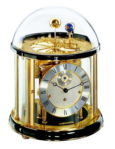 Hermle Tellurium Messing zwart-goud – chic & tijdloos