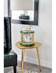 Hermle Tellurium Messing groen-goud – dag & nacht