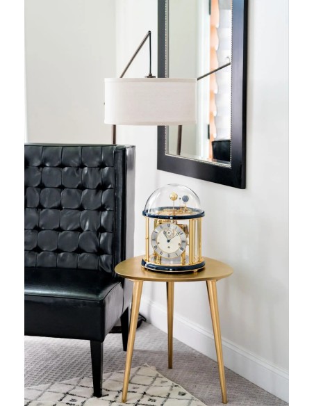 Hermle Tellurium Messing blauw-goud – maritiem