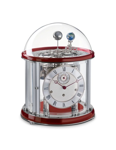 Hermle Tellurium Chroom rood – maanfasen & Westminster