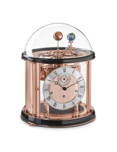 Hermle Tellurium roségoud zwart – stoer & warm