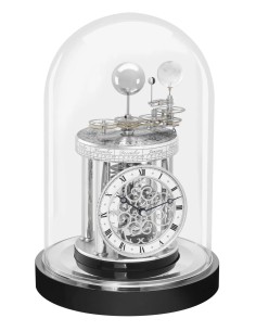 Hermle Astrolabium zwart – zilver onder glas
