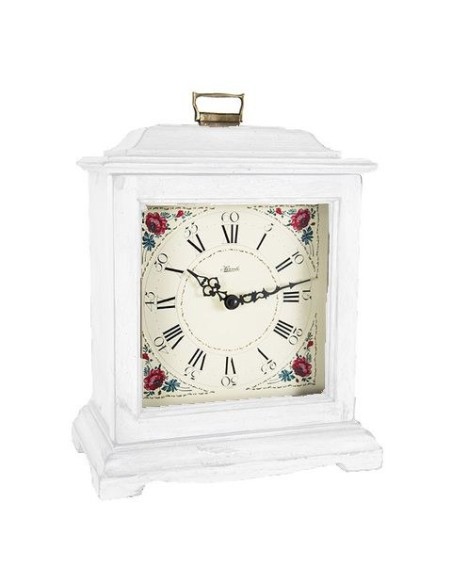 Hermle Austen tafelklok wit – brocante look, quartz