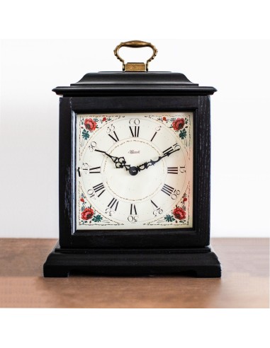 Hermle Austen tafelklok zwart – stoer vintage, quartz