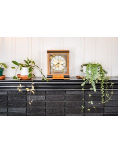 Hermle Bergamo tafelklok kersenhout – open & warm