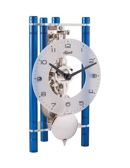 Hermle Transmission tafelklok – blauw