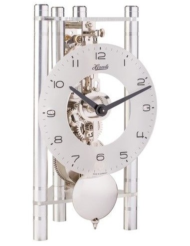 Hermle Transmission tafelklok – zilver