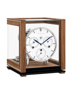 Hermle Perpetual Calendar notenhout/wit – warm & precies