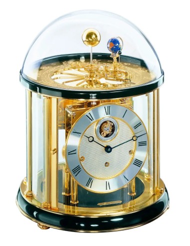 Hermle Tellurium Tourbillon Messing zwart-goud – luxe