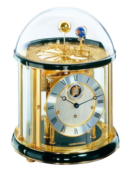 Hermle Tellurium Tourbillon Messing zwart-goud – luxe