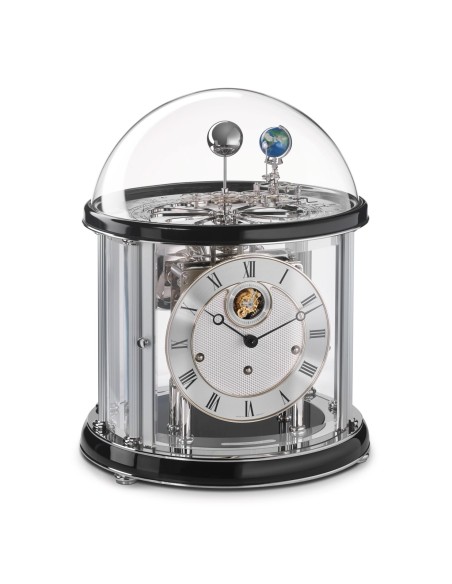 Hermle Tellurium Tourbillon Chroom zwart – nieuw 2026